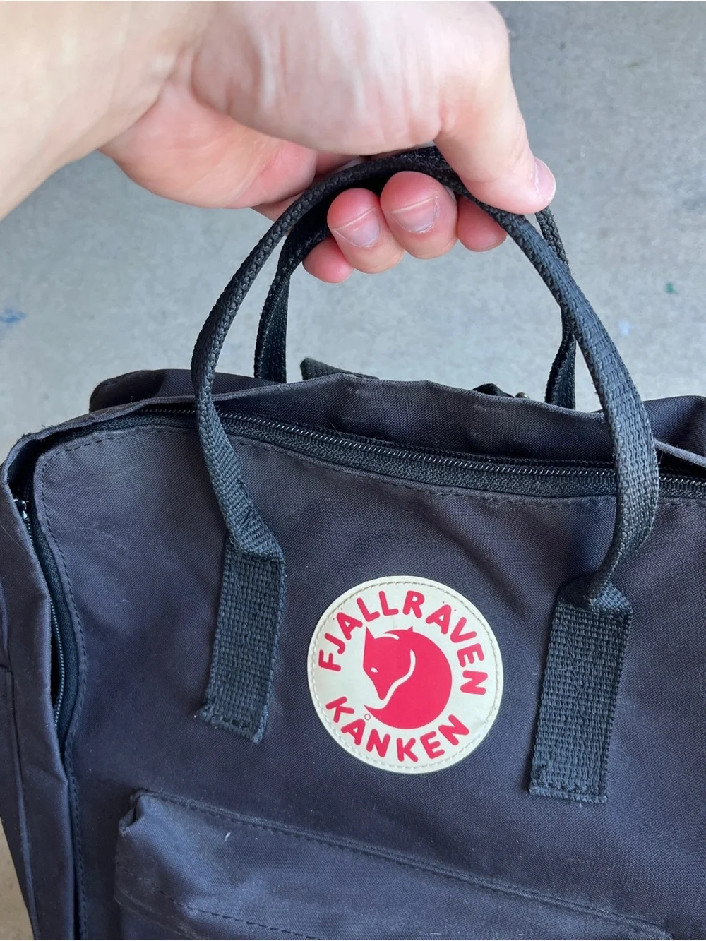 Fjallraven Kånken Classic Black Backpack